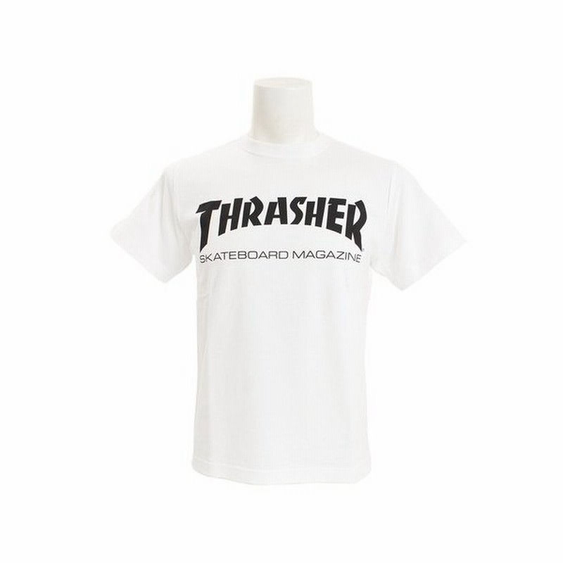 スラッシャー Thrasher Tシャツ メンズ 半袖 Mag Logo Th8101wht カットソー メンズ 通販 Lineポイント最大0 5 Get Lineショッピング