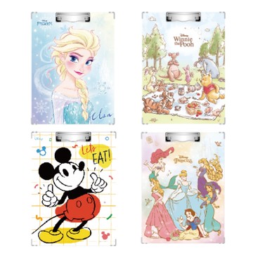 迪士尼Disney 板夾 A4(隨機出貨)