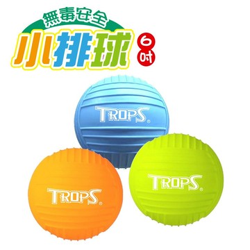 成功 特波士6吋無毒安全小排球(3色) 橘色 藍色 黃色 通過玩具檢驗 不含可塑劑  4122