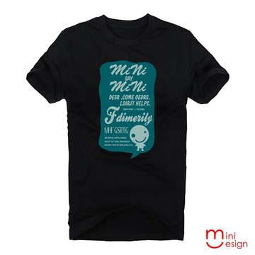 Minidesign-Mini SAY Mini潮流設計短T 五色