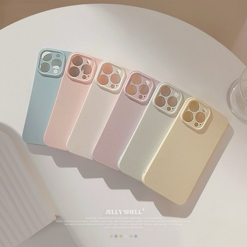 隔日到貨🔥 iPhone 手機殼 素色 亮面 矽膠手機殼 17 16 15 14 13 12 11 保護殼 軟殼 蘋果