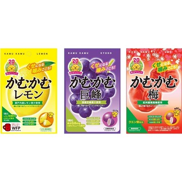【無國界零食屋】日本 咖姆咖姆 鳳梨 檸檬 維他命C 葡萄 梅子 軟糖 檸檬糖 咀嚼糖 隨身包 瀨戶內檸檬