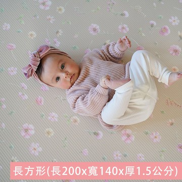 澳洲 Mikro Australia - 精緻美學地墊 - Bloom 小花園-大 (長200x寬140x厚1.5公分)