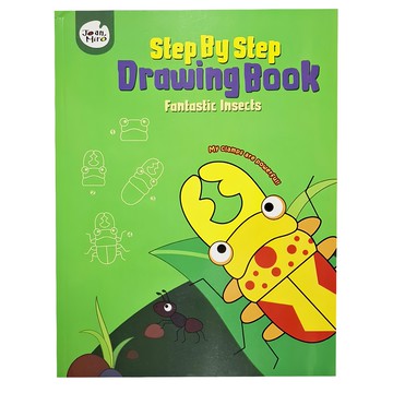 Joan Miro 步步學畫本，昆蟲主題，3歲以上，23 x 28 x 0.3公分  昆蟲  JoanMiro