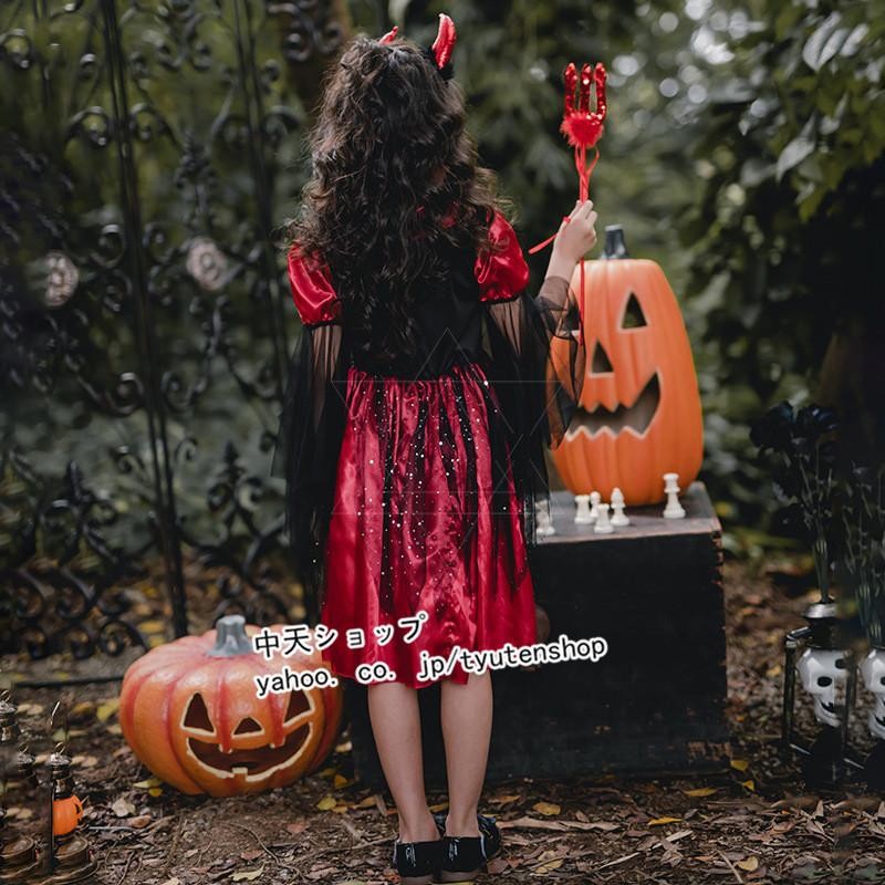 ハロウィン仮装 子供 魔女 悪魔 ハロウィン コスプレ 衣装 バンパイア