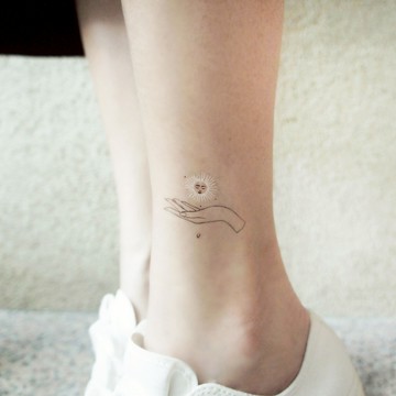 英國PAPERSELF 讀心術Hands 紋身貼紙