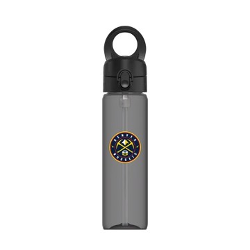 磁吸水壺 AquaStand Tritan 800cc - 附吸管 黑 - NBA - 丹佛金塊 Denver Nuggets