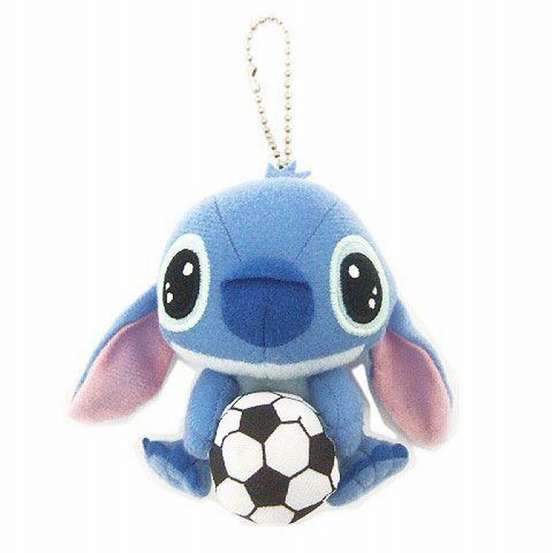 ディズニー スティッチキーホルダー サッカーフットサル
