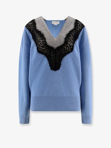 Miracle Lace virgin wool sweater - STELLA MCCARTNEY - gender_Woman