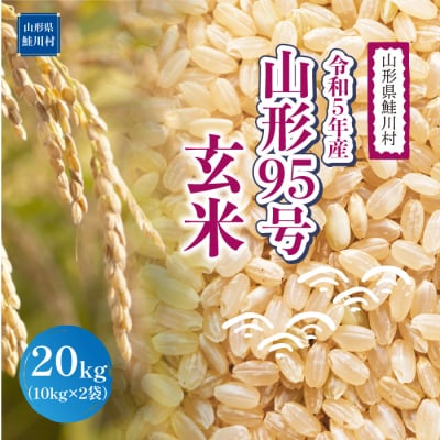 令和5年産　山形95号20kg(10kg×2袋)山形県鮭川村