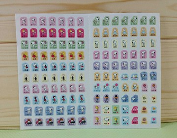 【震撼精品百貨】史奴比Peanuts Snoopy  小貼紙 多款 震撼日式精品百貨