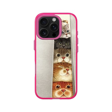 iPhone 16 Pro Clear 粉漾桃 - Nyangsongi - 貓貓塔塔