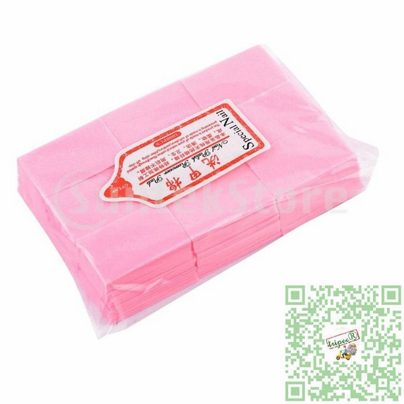 600x使い捨てネイルポリッシュリムーバーパッドマニキュアネイルワイプコットンパッドピンク 通販 Lineポイント最大0 5 Get Lineショッピング