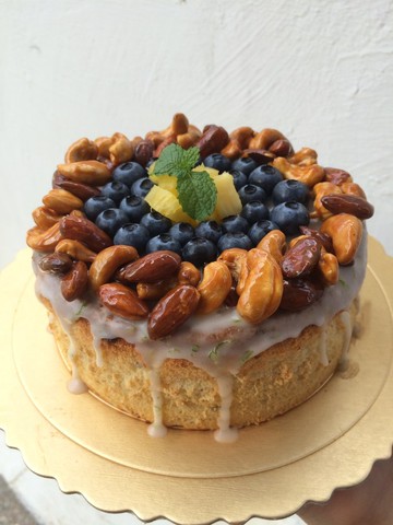 母親節蛋糕  香蕉檸檬水果蛋糕