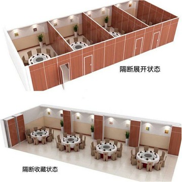 優購生活 酒店活動隔斷餐廳包廂移動屏風辦公會議室折疊門培訓學校隔音隔墻屏風櫃 屏風 隔間 客廳 玄關櫃 隔板 屏風架訂製