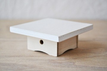 鏡餅小鳥 台座擺飾