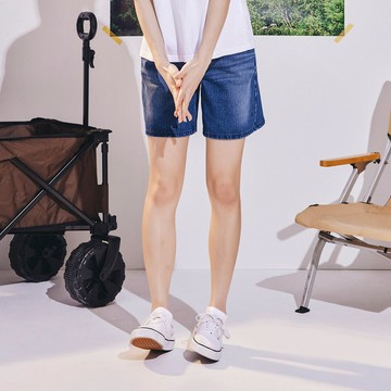 EDWIN｜JERSEYS｜女裝｜超彈力丹寧短褲