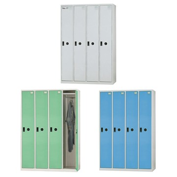 DAHFU 大富 KL多用途置物櫃-4門衣櫃 4片鋼製門板 W1193xD510xH1802mm/ 個 DF-KL-5504T【APP滿額下單10%點數(單一帳號最高5000點)】1/31止