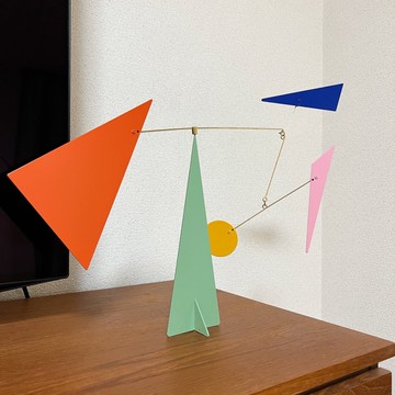 西班牙 VOLTA MONTANA 多巴胺撞色設計動態雕塑擺件 小眾家居裝飾