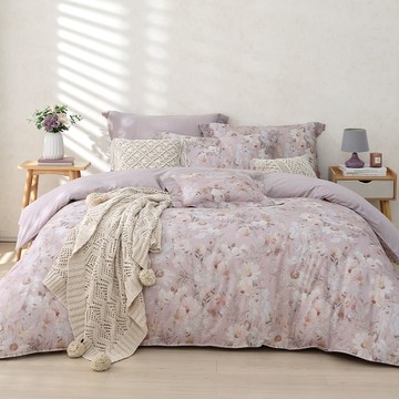 (雙人/加大) / 抗菌天絲™兩用被床包組 / 蜜香花忻 / HOYACASA