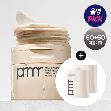 Primera Mild & Perfect Pore Peeling Pad 60P Doule Pack