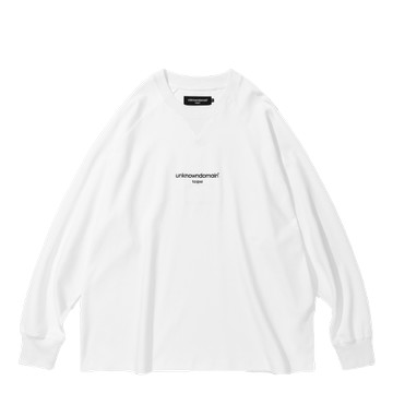 UNKNOWNDOMAIN CAPSULE WARDROBE SWEATSHIRT WHITE UN#CW2415