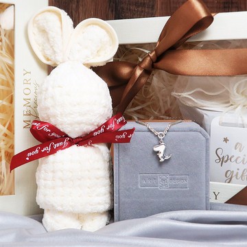 彌月禮盒 小恐龍 細版 純銀兒童手鍊 刻字訂製 寶寶手鍊