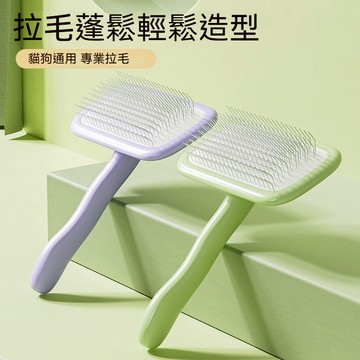【熱銷】寵物針梳 狗狗拉毛梳 貓咪梳子 寵物按摩梳 貓貓自潔梳 狗狗針梳 毛髮蓬鬆 犬貓通用 寵物美容造型梳 寵物用品