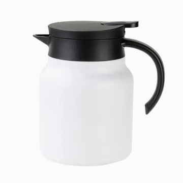 BOACUP 不鏽鋼保溫悶茶壺  1個  800ml  白色