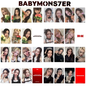 🔥優選🔥BABYMONSTER週邊小卡 寶怪 KTOWN特典小卡 茶 老柒 撻 BM特典卡