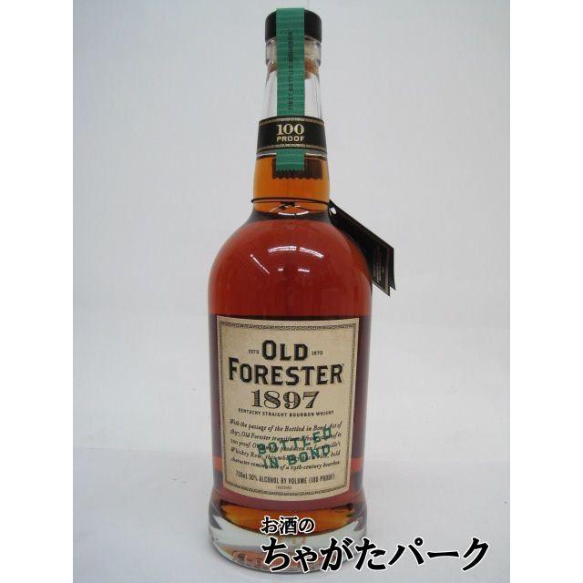 限定品] オールドフォレスター 1897 ボトルド イン ボンド 50度 750ml