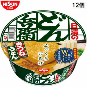 日清食品 日清のどん兵衛 きつねうどん [東] 12個