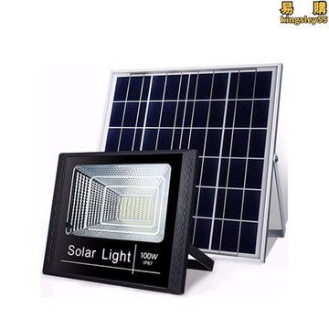 戶外太陽能燈超亮投光路燈大功率照明燈家用庭院燈新農村