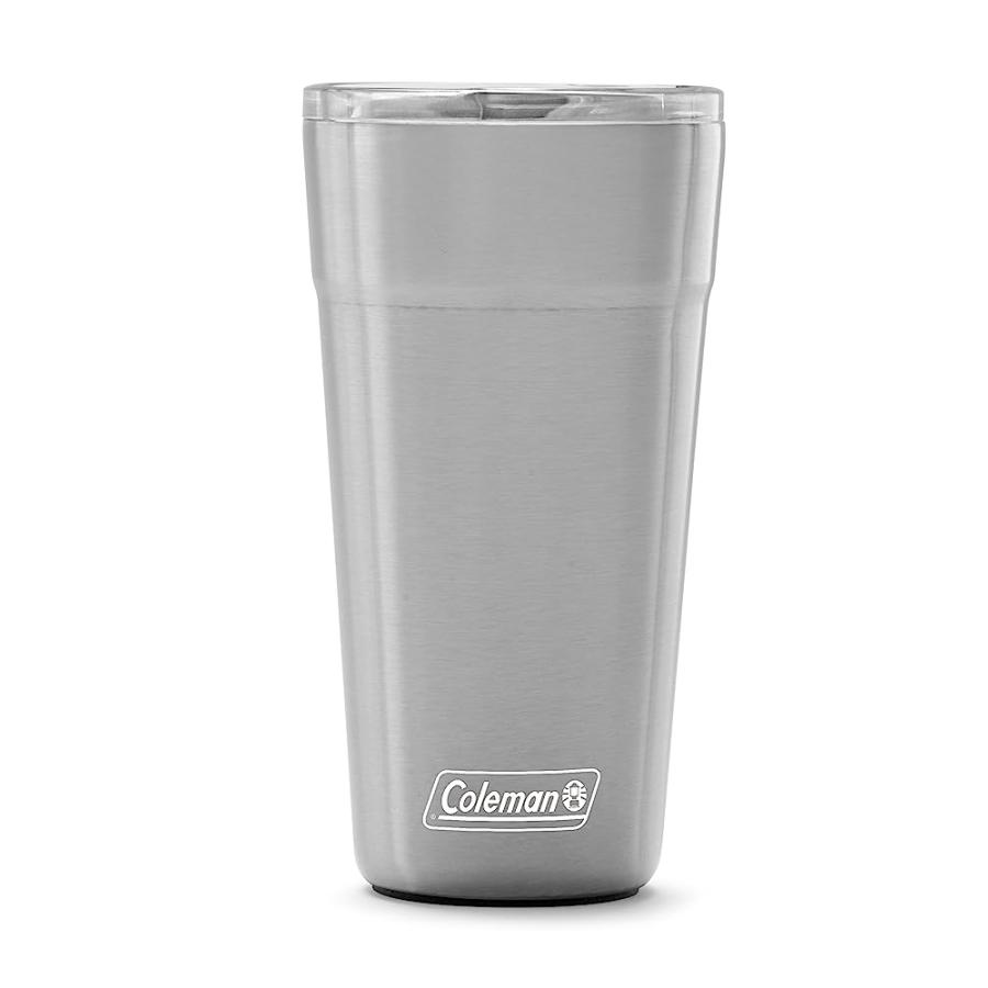 COLEMAN INSULATED STAINLESS STEEL 20OZ BREW TUMBLER, STAINLESS STEEL