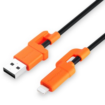 PowerSync USB A to Lightning 快充傳輸線/2M(C2A-LB020)