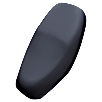 ANTIAN 皮革款防水隔熱機車坐墊套/摩托車加厚座套/電動車防曬彈力坐墊罩 四季通用  黑色  23 x 14 x 3cm