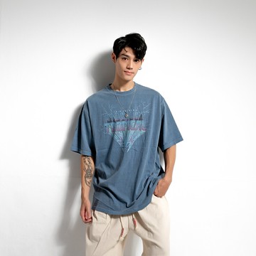 【JPG】韓版 美式復古T恤 街頭潮流