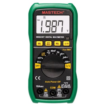 MASTECH 邁世 數位萬用錶 MS8239T RoHS CE UKCA EAC認證 1.5V*2 AAA電池  1個