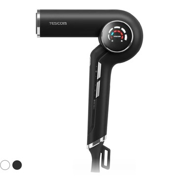 TESCOM 沙龍級速乾修護離子吹風機 TD980ATW-黑