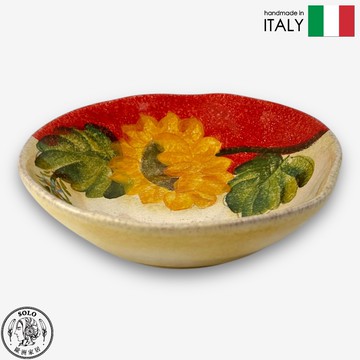 【SOLO歐洲家居】Modigliani 義大利製手工陶 19cm 義大利麵盤 深圓盤 湯盤 TF花開之地系列