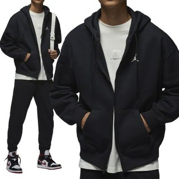Nike As M J Brk Ovs Fz Hd 男款 黑色 喬丹 寬鬆 運動 連帽 外套 IB7232-010