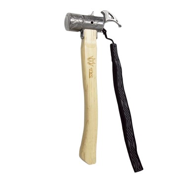 TKS 暴力鷹鎚二代 SUS630高硬度不鏽鋼頭部 山核桃木柄 附防滑手帶  1支  不鏽鋼 + 木柄