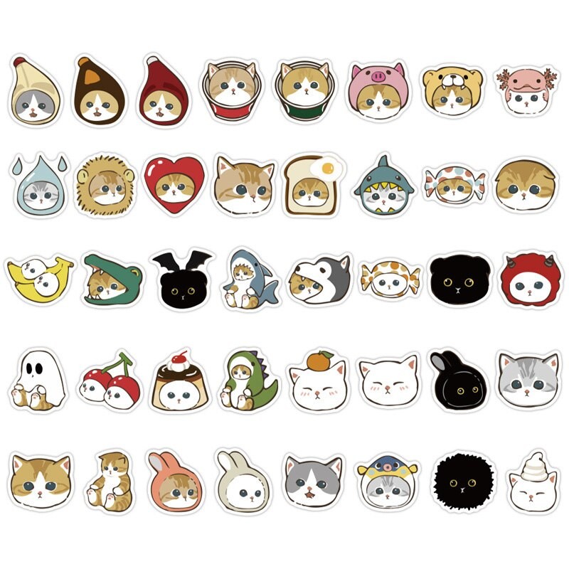 防水 シール 可愛い 猫 ねこ 防水 ラベル ステッカー かわいい ほんのきもち 日記 スマホ 手 通販 Lineポイント最大1 0 Get Lineショッピング