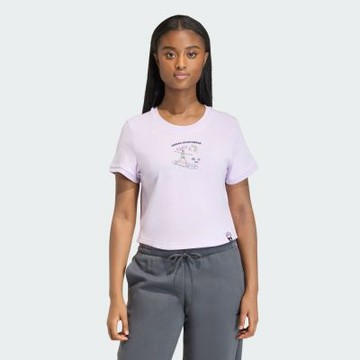 【adidas 愛迪達】 短袖上衣 T恤 女 KB7209