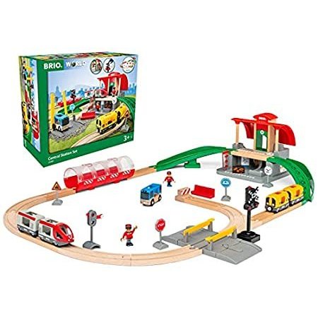 BRIO WORLD(ブリオワールド) セントラルステーションセット 33989 63398900