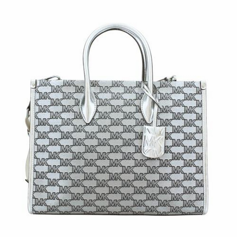 マイケルコース トートバッグ レディース シルバー MICHAEL KORS