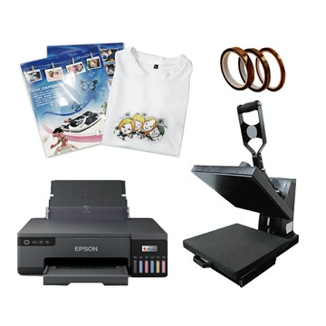 EPSON 熱昇華印表機+磁控式平燙機 套餐A / 組 L8050【APP滿額下單10%點數(單一帳號最高5000點)】1/31止