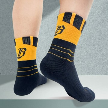 【進化限量款】中信兄弟聯名專業運動機能襪(厚底)-兄弟黃