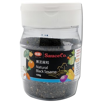 SauceCo. 味榮 黑芝麻粒  100g  1罐