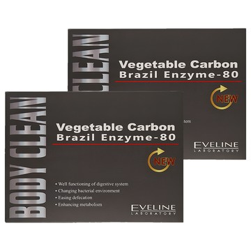 EVELINE 久司道夫 Body clean 清暢強效版膠囊 含80種蔬果酵素  542mg  30顆  2盒